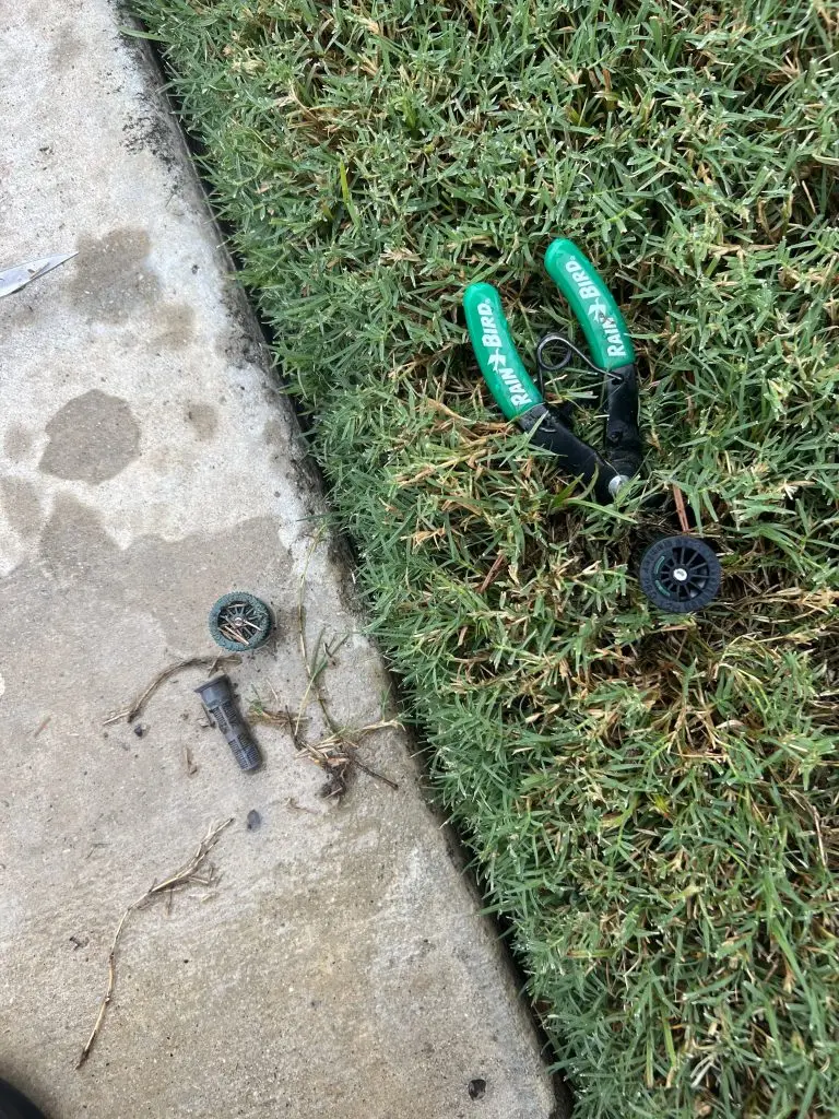 Highland Park sprinkler repair