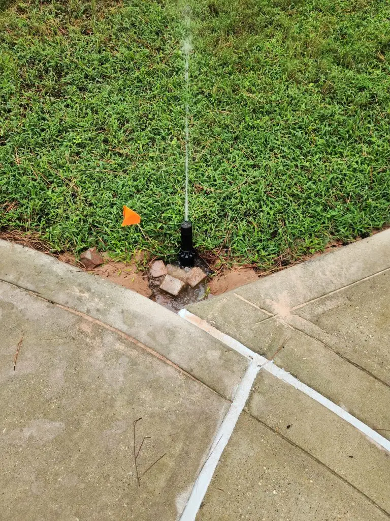Oak Point sprinkler repair