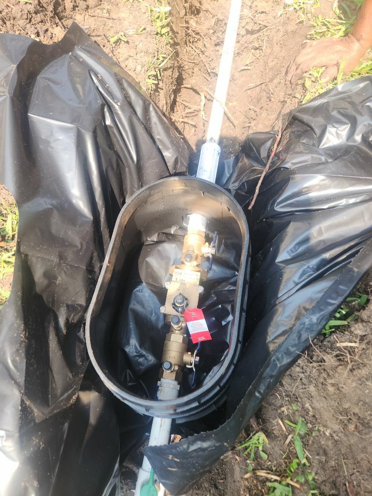 Before DCA Replacement - Double Check Assembly